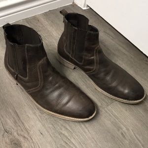 🚨SOLD!🚨 Mens Dark Brown Leather Boots